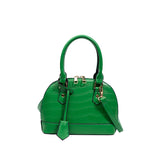 Croc PU Leather Crossbody Bag