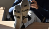 2 Pairs 'Do Not Disturb I'm Gaming' Socks