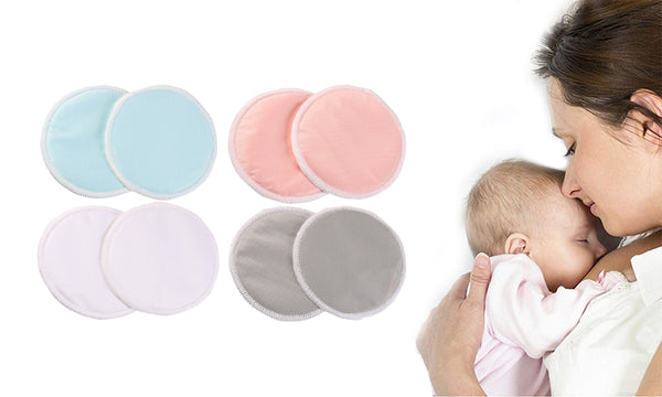 2Pcs Bamboo Nursing Breast Pads